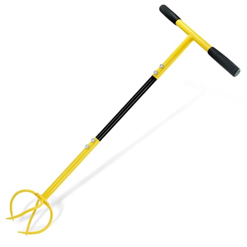 Byhagern Manual Twist Tiller, Efficient Tiller for Gardening, Efficient Soil Cultivation, Garden Bed Tiller, Premium Handheld Garden Tool