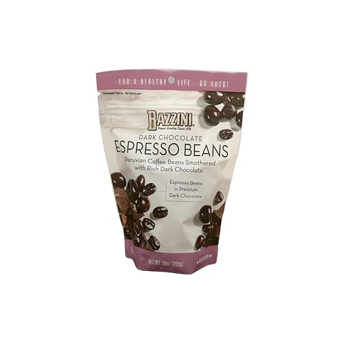 Bazzini Dark Chocolate Espresso Beans-10oz Bag-