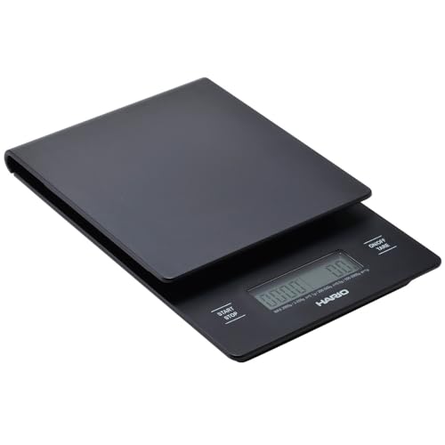 Hario V60 Coffee Drip Scale and Timer, Black