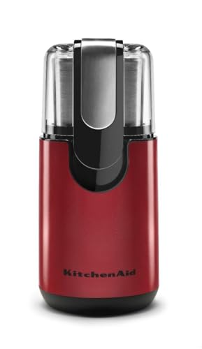 KitchenAid BCG111ER Blade Coffee Grinder - Empire Red, 4 oz