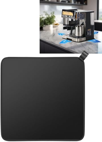 Sliding Mat for Ninja Espresso Coffee Machine ES601 - Smooth Glide with Anti-Slip Base - Perfect Accessories Fit for Ninja Luxe Cafe Machine ES601 - Includes Hanging Strap