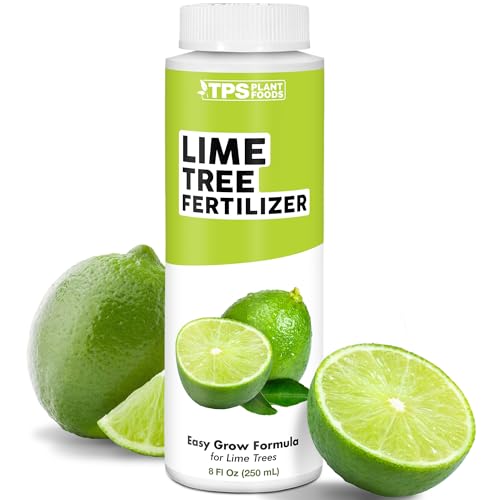 TPS NUTRIENTS Lime Tree Fertilizer for All Lime and Citrus Trees, Liquid Plant Food 8 oz (250mL)