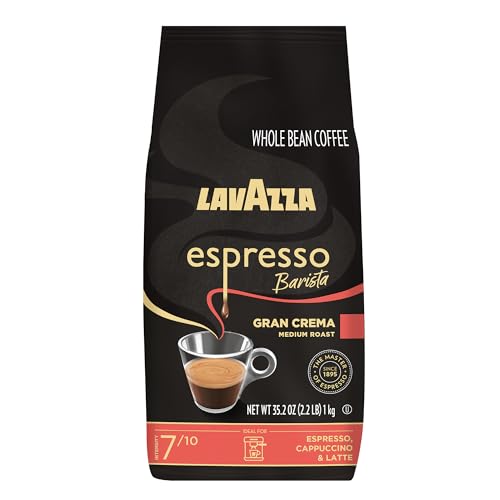Lavazza Espresso Barista Gran Crema Whole Bean Coffee Blend