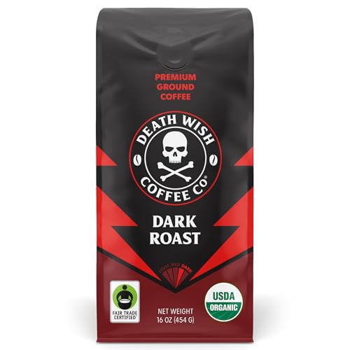 Death Wish Coffee Dark Roast Grounds