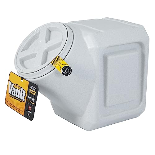 Gamma2 Vittles Vault Stackable Dog Food Storage Container with Sealing Lid, Up to 40 lbs Dry Pet Food Storage Container, USA-Made - [20.5'L x 12'W x 16.75'H]