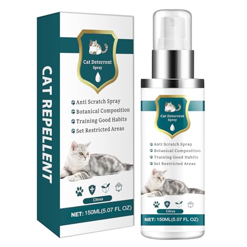 Acctndok Enhanced Cat Deterrent Spray, Natural Safe Cat Repellent Indoor and Outdoor, Effective Cat Scratch Deterrent Training Aid for Furniture, Sofas, Rugs, Curtain Protection (Circus)