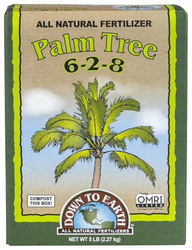 Down To Earth All Natural Fertilizers Organic Palm Tree Mix 6-2-8, 5 lb