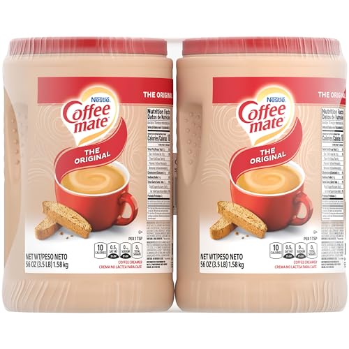 Nestle Coffee mate Coffee Creamer, Original, Non Dairy Powder Creamer, 56 oz Bulk Pack (Pack of 2)