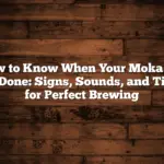 How to Know When Your Moka Pot is Done: Signs, Sounds, and Tips for Perfect Brewing