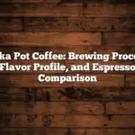 Moka Pot Coffee: Brewing Process, Flavor Profile, and Espresso Comparison