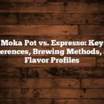 Moka Pot vs. Espresso: Key Differences, Brewing Methods, and Flavor Profiles