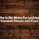 Why Is My Moka Pot Leaking? Common Causes and Fixes