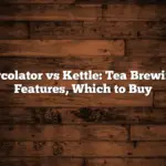 Percolator vs Kettle: Tea Brewing, Features, Which to Buy