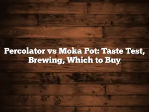 Percolator vs Moka Pot: Taste Test, Brewing, Which to Buy