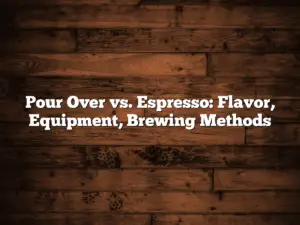 Pour Over vs. Espresso: Flavor, Equipment, Brewing Methods