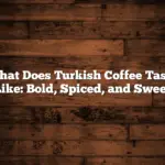 What Does Turkish Coffee Taste Like: Bold, Spiced, and Sweet