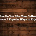 How Do You Like Your Coffee? Discover 7 Popular Ways to Enjoy It