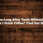 How Long After Teeth Whitening Can I Drink Coffee? Find Out Here