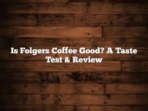 Is Folgers Coffee Good? A Taste Test & Review