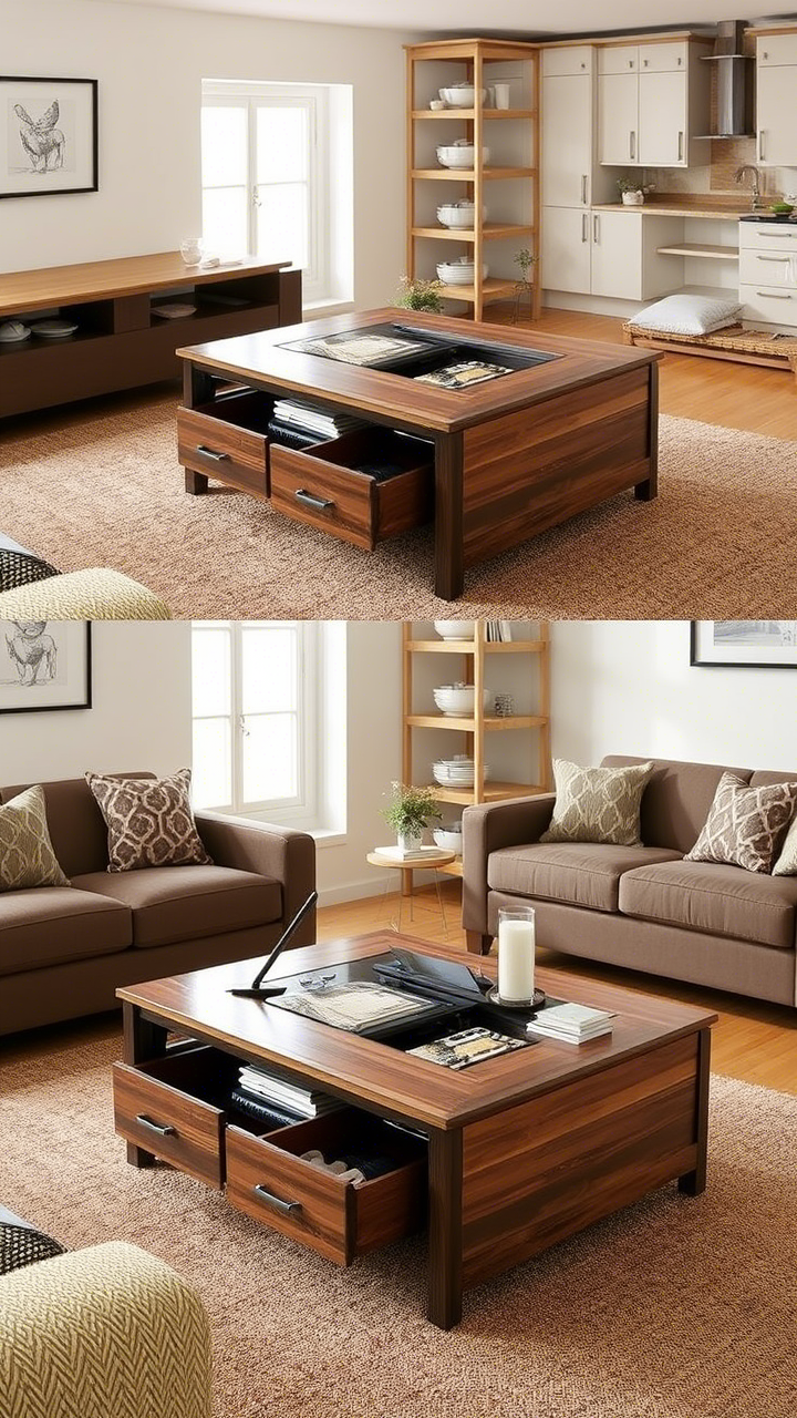 7 Chic Coffee Table Ideas For Your Kitchen: Modern, Round & More