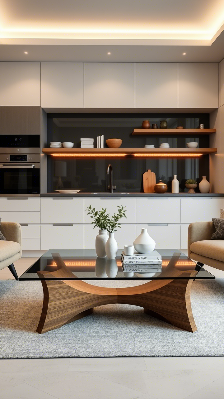 7 Chic Coffee Table Ideas For Your Kitchen: Modern, Round & More