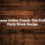 Creamy Coffee Punch: The Perfect Party Drink Recipe