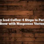 Easy Iced Coffee: 4 Steps to Perfect Brew with Nespresso Vertuo