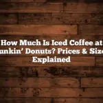 How Much Is Iced Coffee at Dunkin’ Donuts? Prices & Sizes Explained