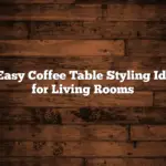 10 Easy Coffee Table Styling Ideas for Living Rooms