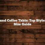 Round Coffee Table: Top Styles & Size Guide