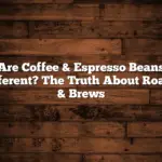 Are Coffee & Espresso Beans Different? The Truth About Roasts & Brews