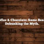 Coffee & Chocolate: Same Bean? Debunking the Myth.