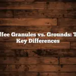 Coffee Granules vs. Grounds: The Key Differences
