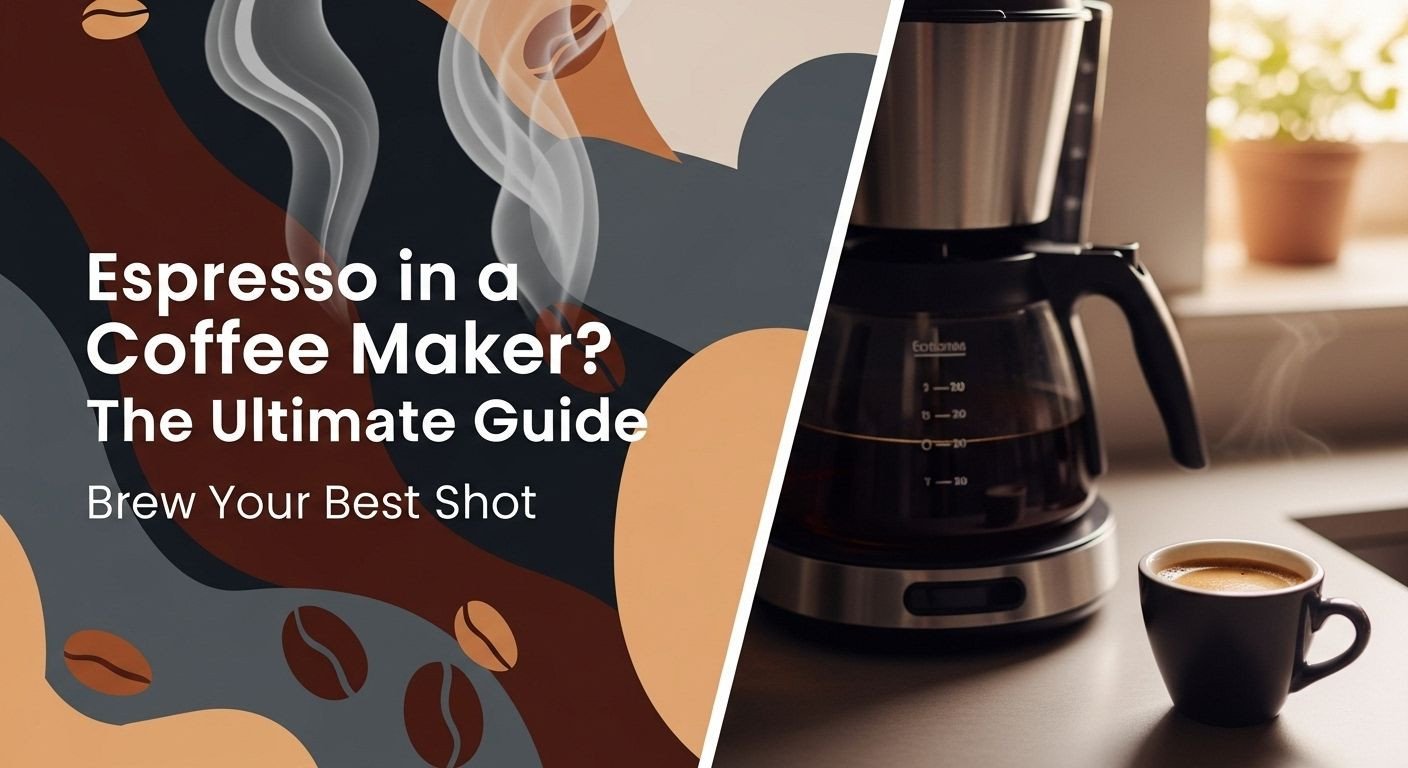 Espresso In A Coffee Maker? The Ultimate Guide