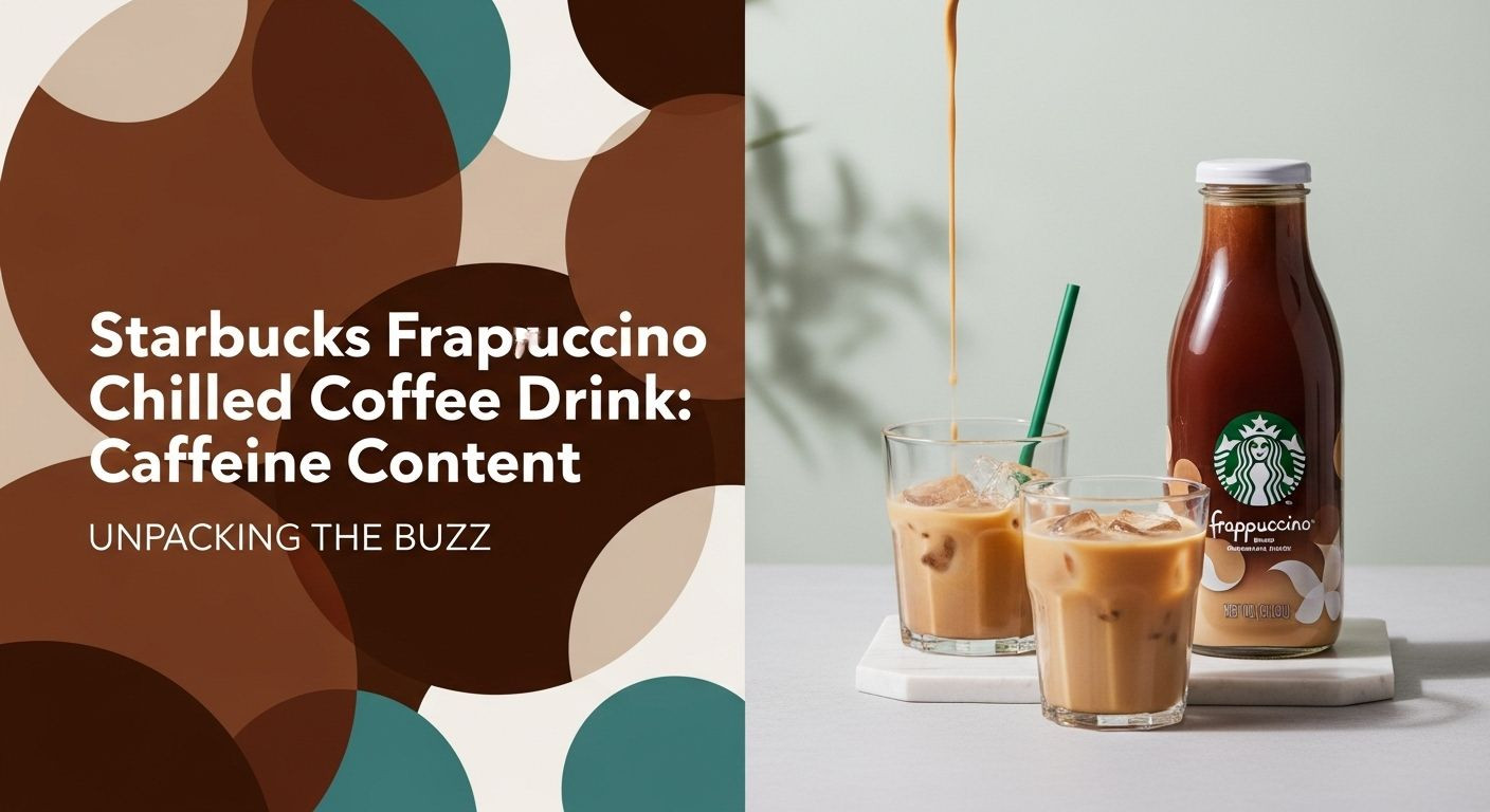 Starbucks Frappuccino Chilled Coffee Drink: Caffeine Content