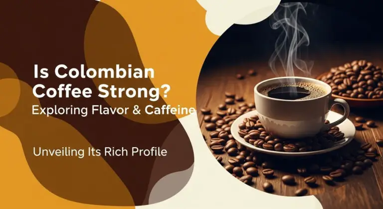 Is Colombian Coffee Strong? Exploring Flavor & Caffeine