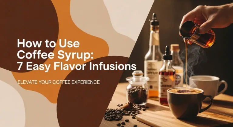 How to Use Coffee Syrup: 7 Easy Flavor Infusions