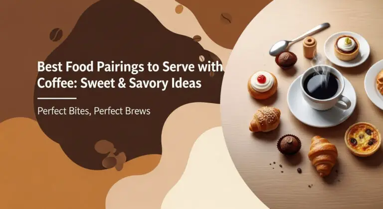 Best Food Pairings to Serve with Coffee: Sweet & Savory Ideas
