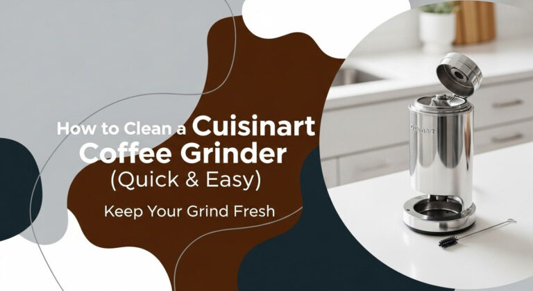 How to Clean a Cuisinart Coffee Grinder (Quick & Easy)