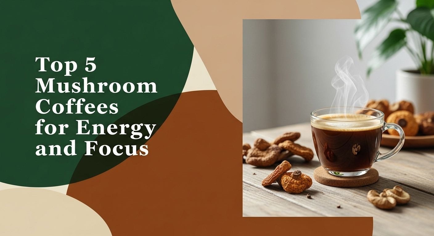 5 Best Mushroom Coffees: Great Taste, No Jitters 7 5 Best Mushroom Coffees: Great Taste, No Jitters