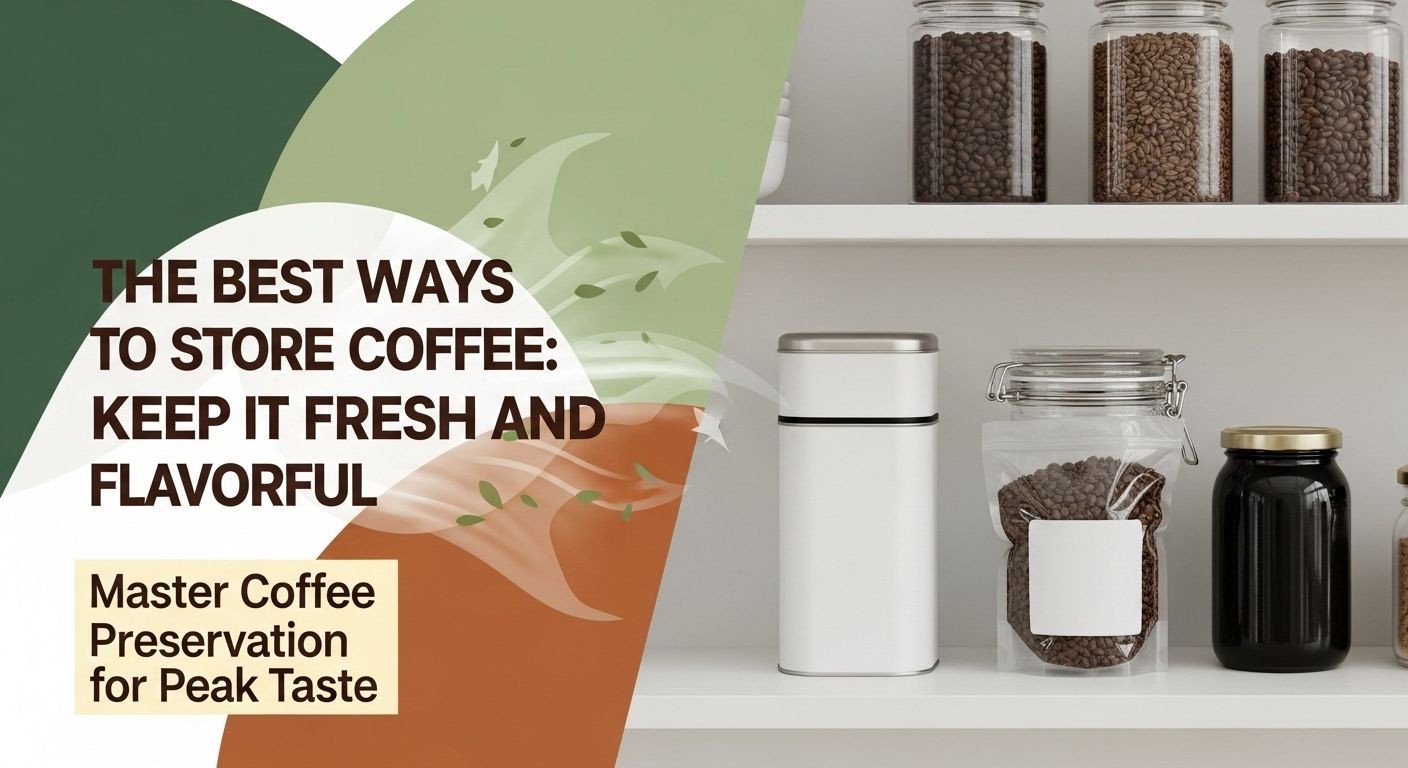 The Best Ways To Store Coffee Keep It Fresh And Flavorful