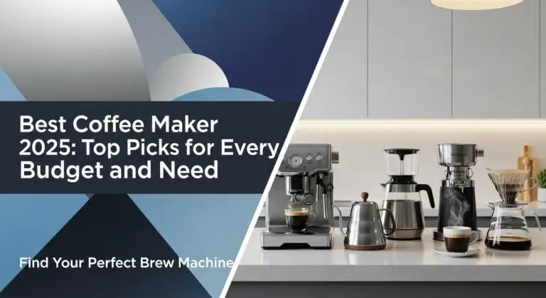 Best Coffee Maker 2025: Top Picks for Every Budget and Need 1 Best Coffee Maker 2025: Top Picks for Every Budget and Need
