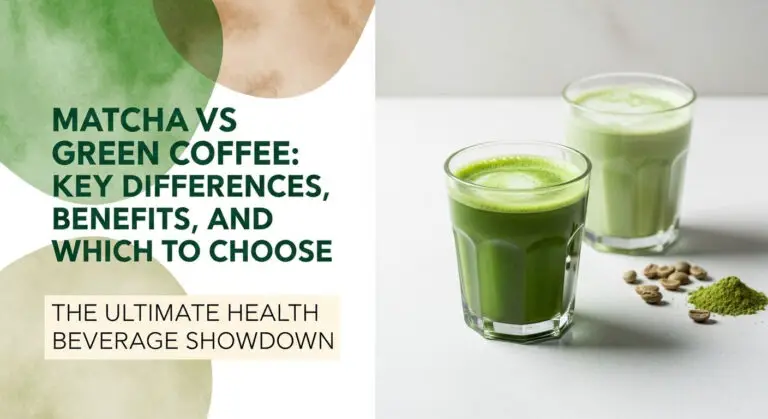 Matcha vs Green Coffee: Key Differences, Benefits, and Which to Choose