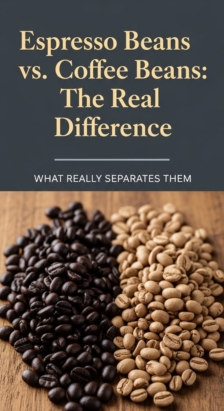 are espresso beans different than regular coffee beans