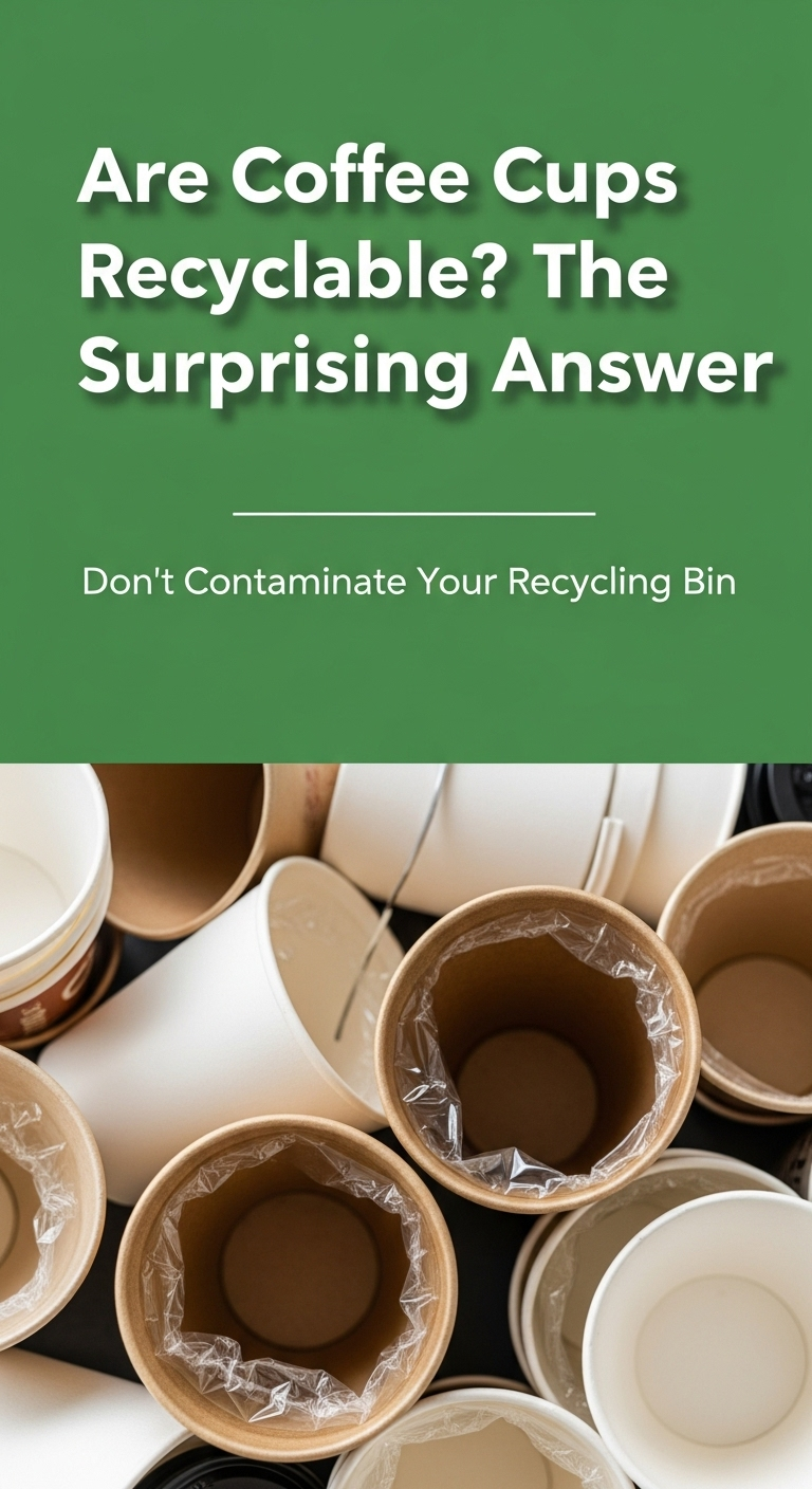 are take out coffee cups recyclable
