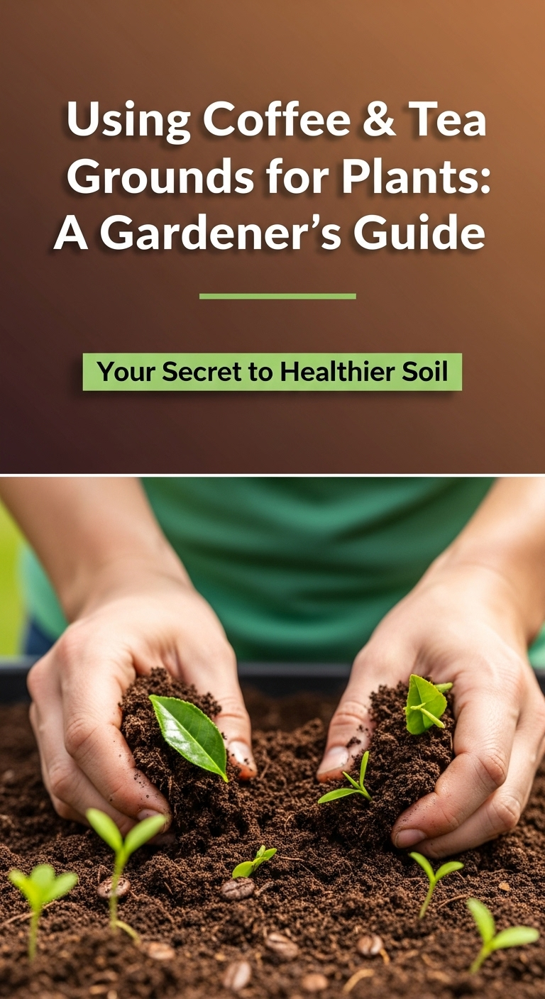 are tea leaves and coffee grounds good for plants