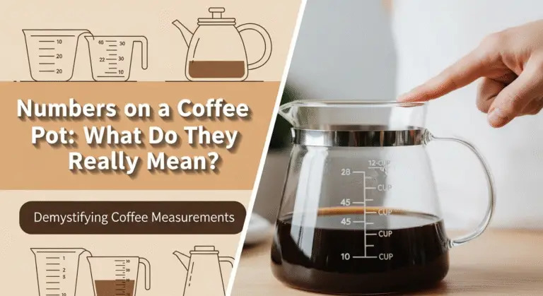 Numbers on a Coffee Pot: What Do They Really Mean? 9 Numbers on a Coffee Pot: What Do They Really Mean?