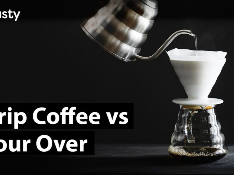 Pour-Over Coffee vs Cold Brew
