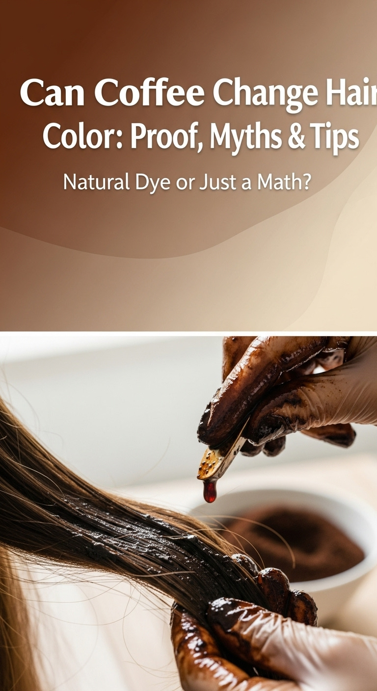 can coffee change hair color
