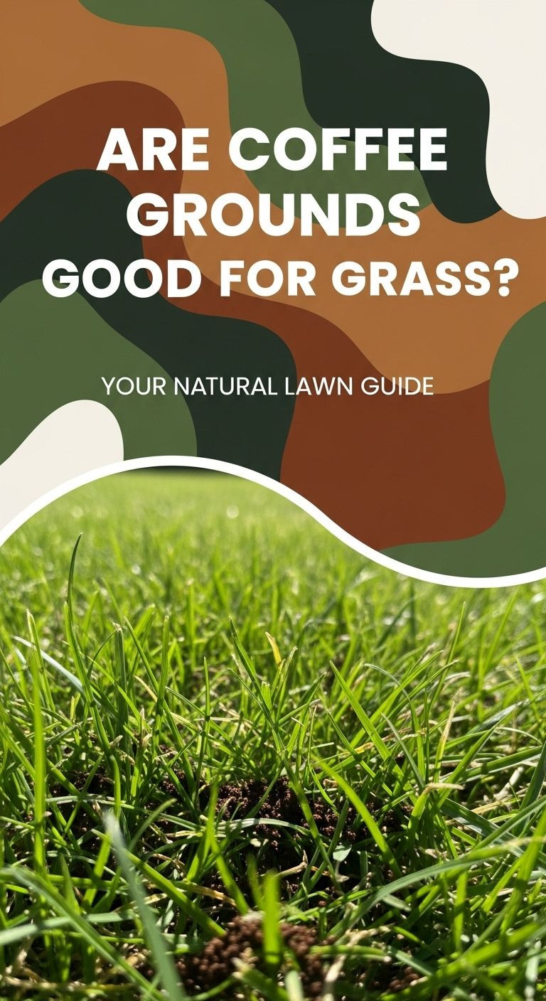 A healthy, lush green lawn demonstrating the positive effects of using coffee grounds for grass